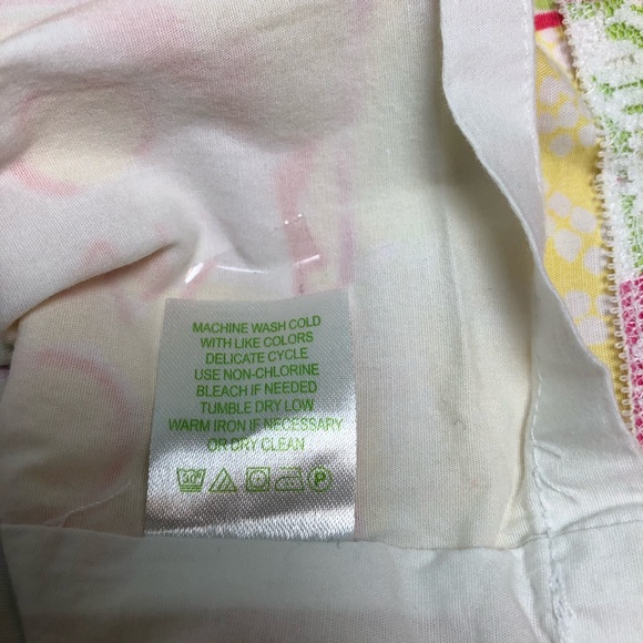 Lilly Pulitzer Happiest Hour Patchwork Skirt. Size 6 - Picture 7 of 7